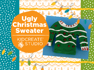 Kidcreate Studio - San Antonio. Ugly Christmas Sweater Workshop (5-12 Years)