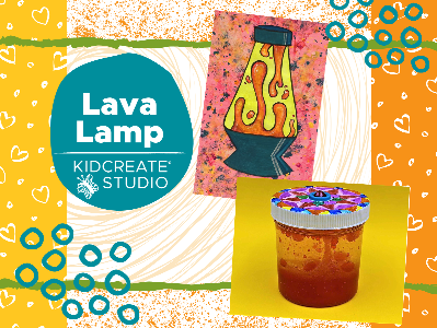 Kidcreate Studio - San Antonio. Lava Lamp Workshop (5-12 Years)